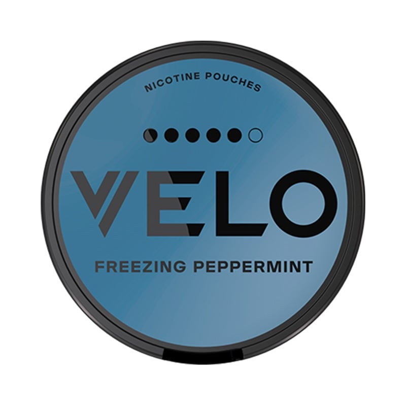 VELO freezing Peppermint Snus Slim Pouches in Portugal