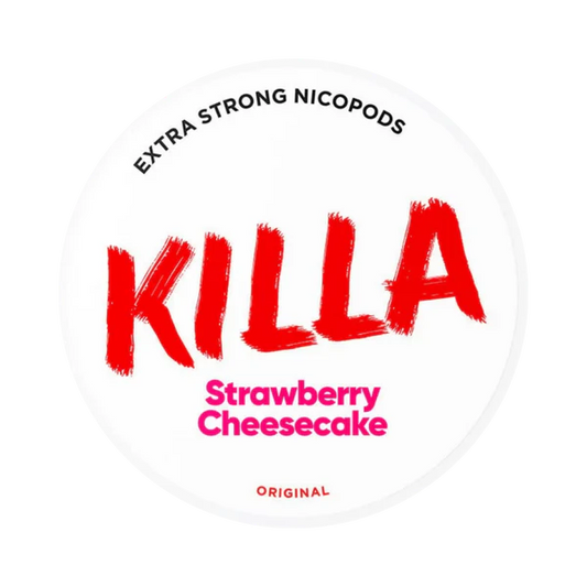 Killa Strawberry Cheesecake Snus Slim Pouches in Portugal