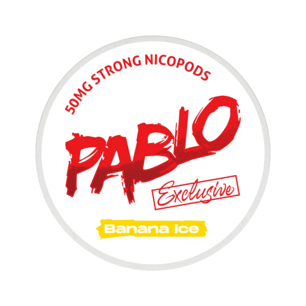Pablo Banana Ice Snus Strong Nicotine Pouches in Portugal