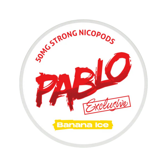 Pablo Banana Ice Snus Strong Nicotine Pouches in Portugal