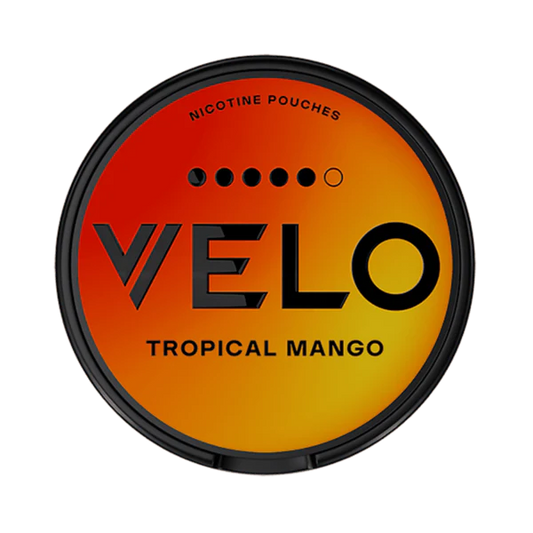 VELO Tropical Mango Snus Slim Pouches in Portugal